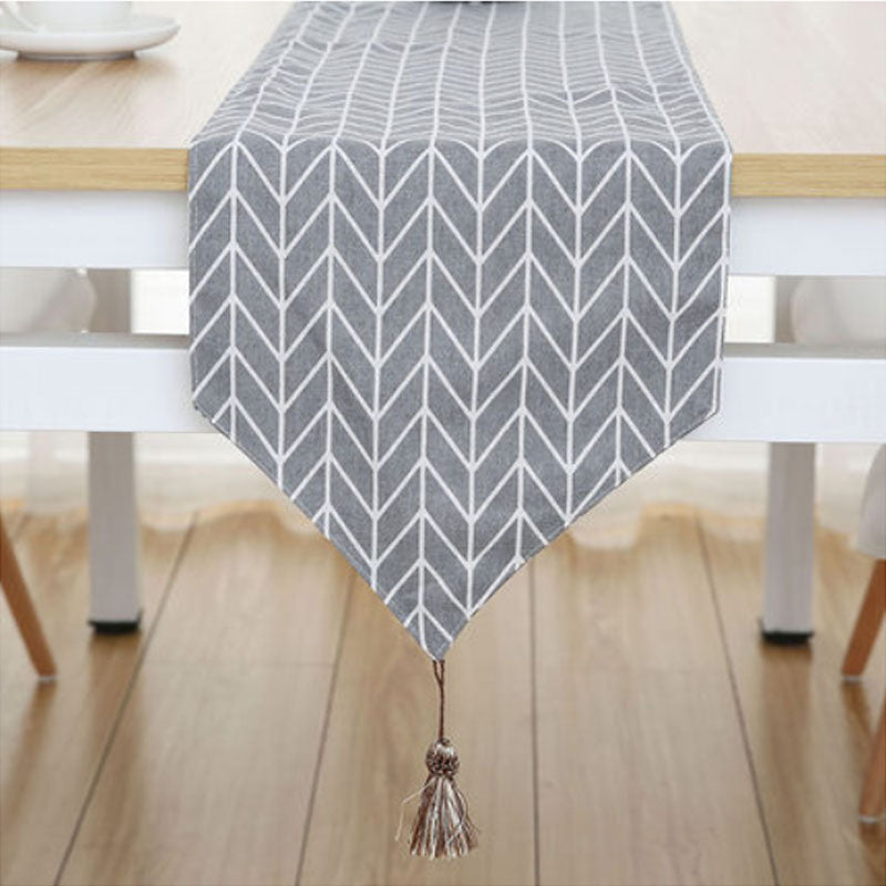 Geometric Table Runner