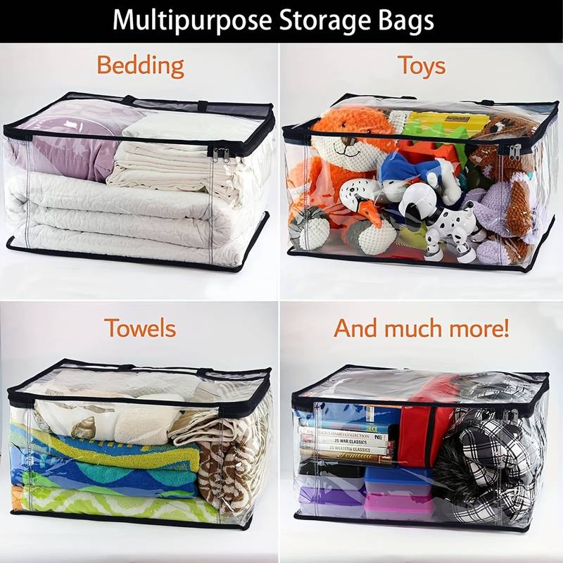 Robust Handmade Zipper Storage Bag