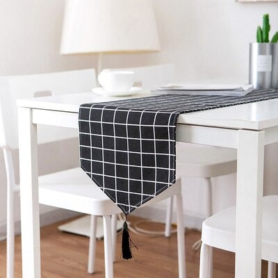 Geometric Table Runner