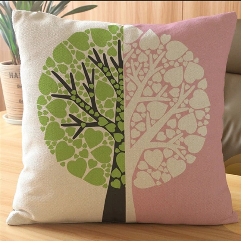 Snowflake Tree Cushion Covers Pack 3