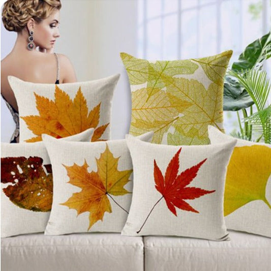 Colourful Autumn Cushion Covers Pack of 6