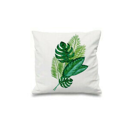 Golden Monstra Plant Cushion Covers Pack of 4