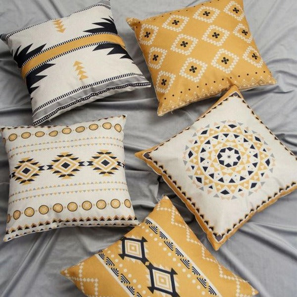 Golden ARA Cushion Covers Pack of 5