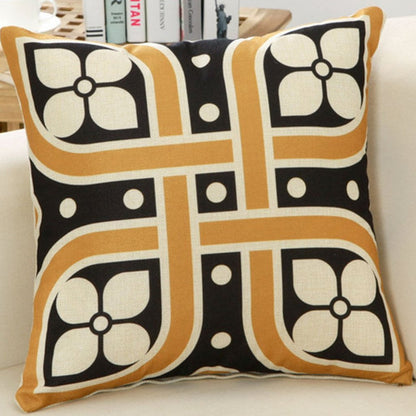 Black Gold Cushion Covers Pack of 5