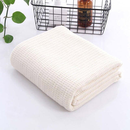 Cotton Waffle Thermal Blanket Double