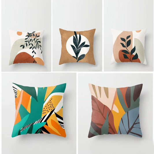 Abstract Cushion covers Pack 5