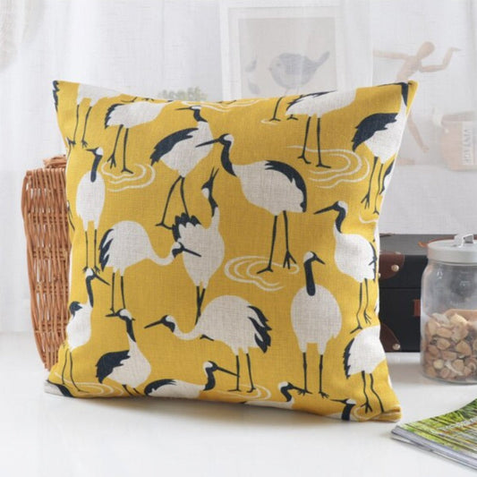 Morocan Blue Bird cushion Pack 5