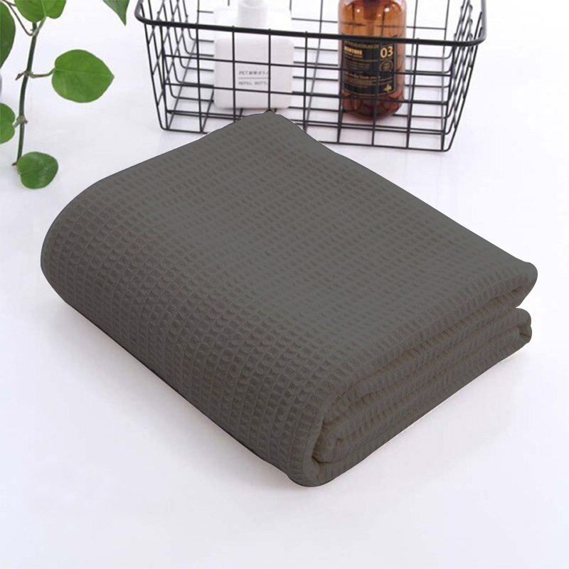 Cotton Waffle Thermal Blanket Double