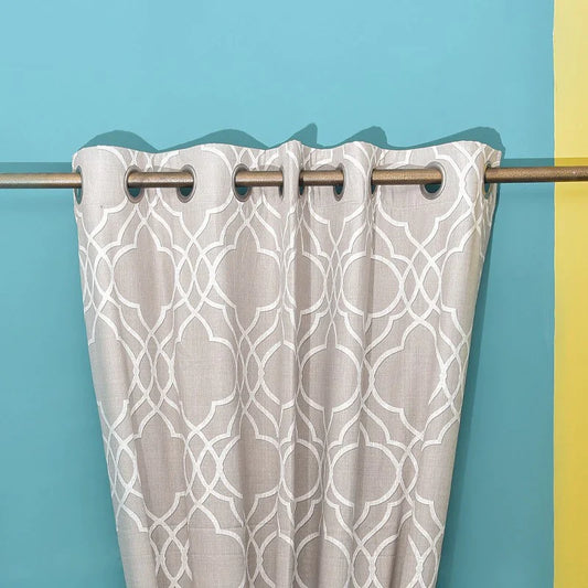 Rangel Pattern Grey Curtains