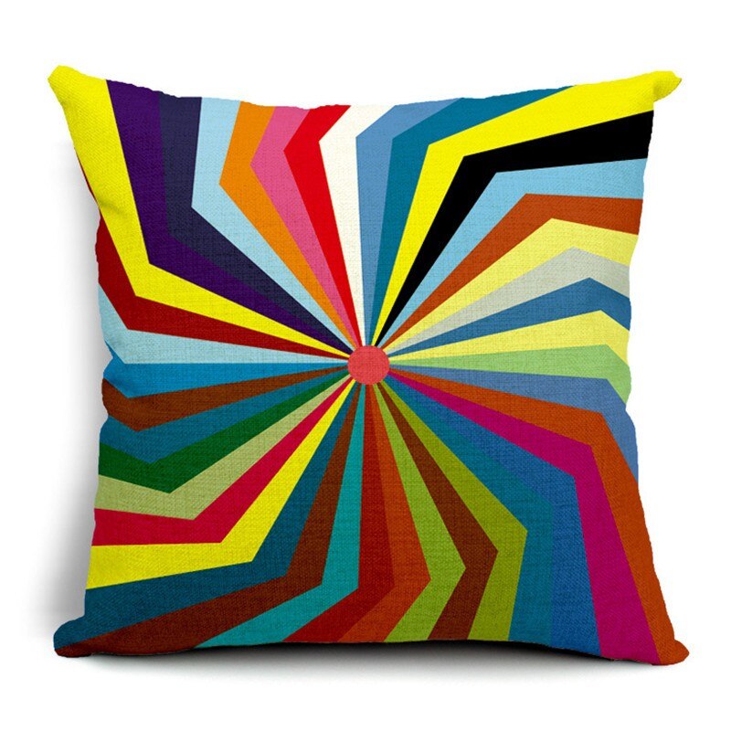 Colorful Geometry Cushion covers Pack of 6