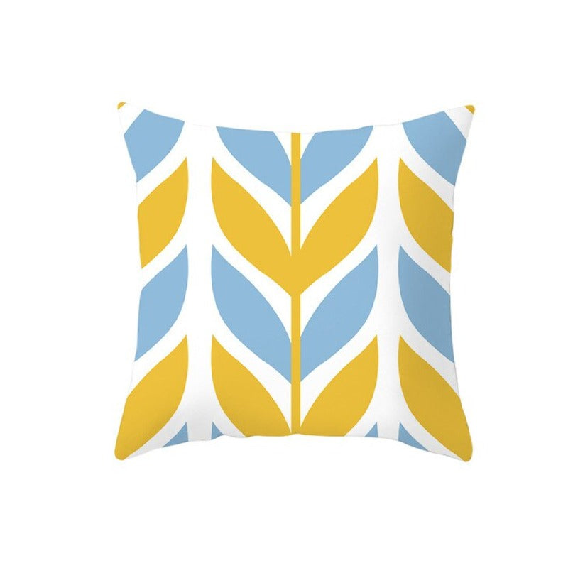 Let's Smile Geometric Cushion Cover (pack of 6)