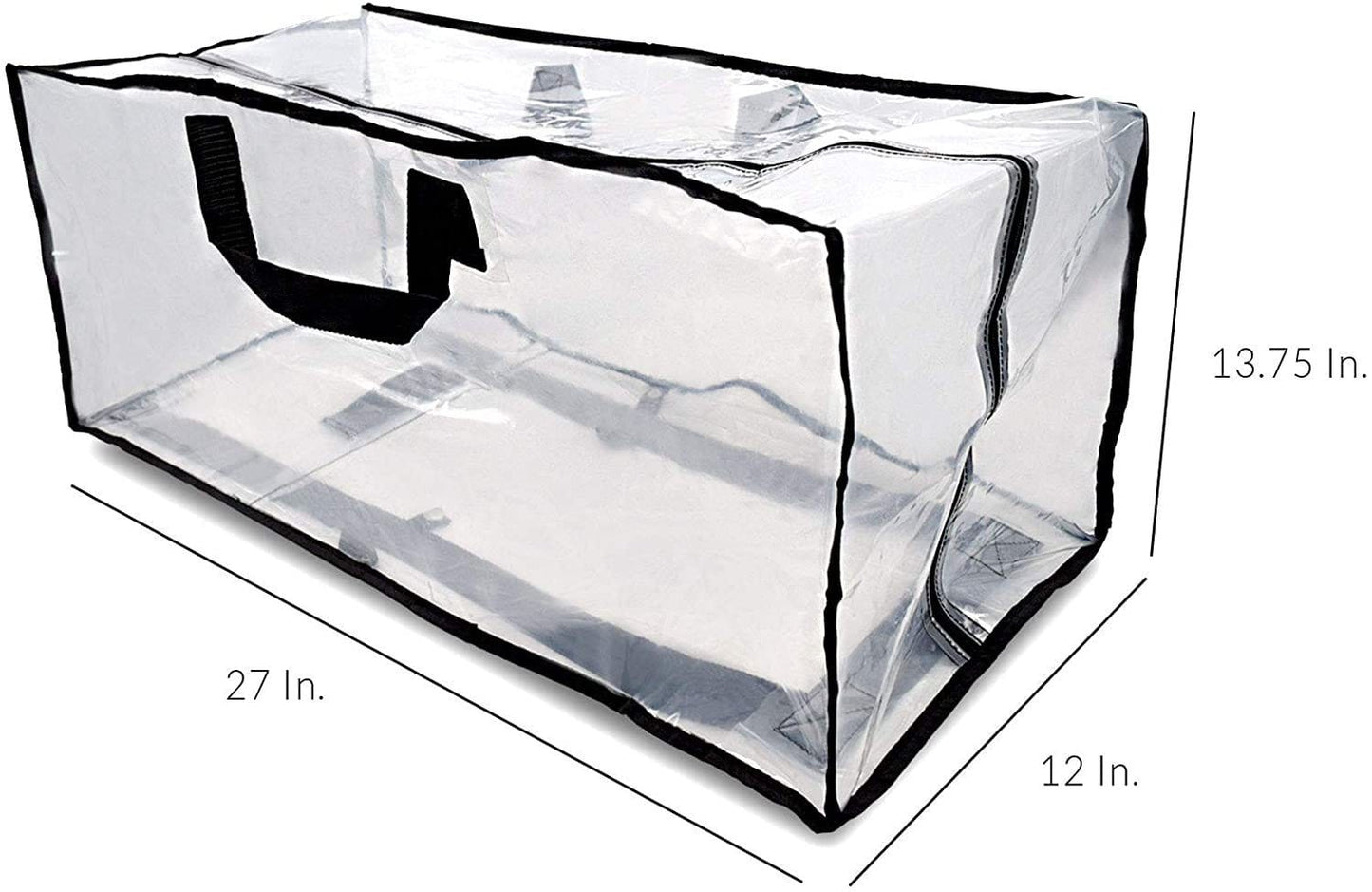 Clear Zipper Storage Bag