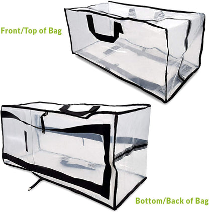 Clear Zipper Storage Bag