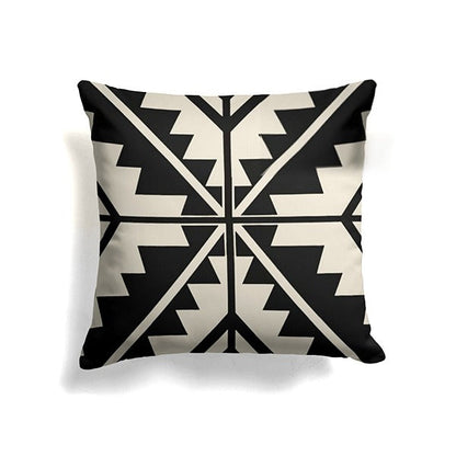 Aztec Pattern Rug Style Cushion Cover Pack of 4