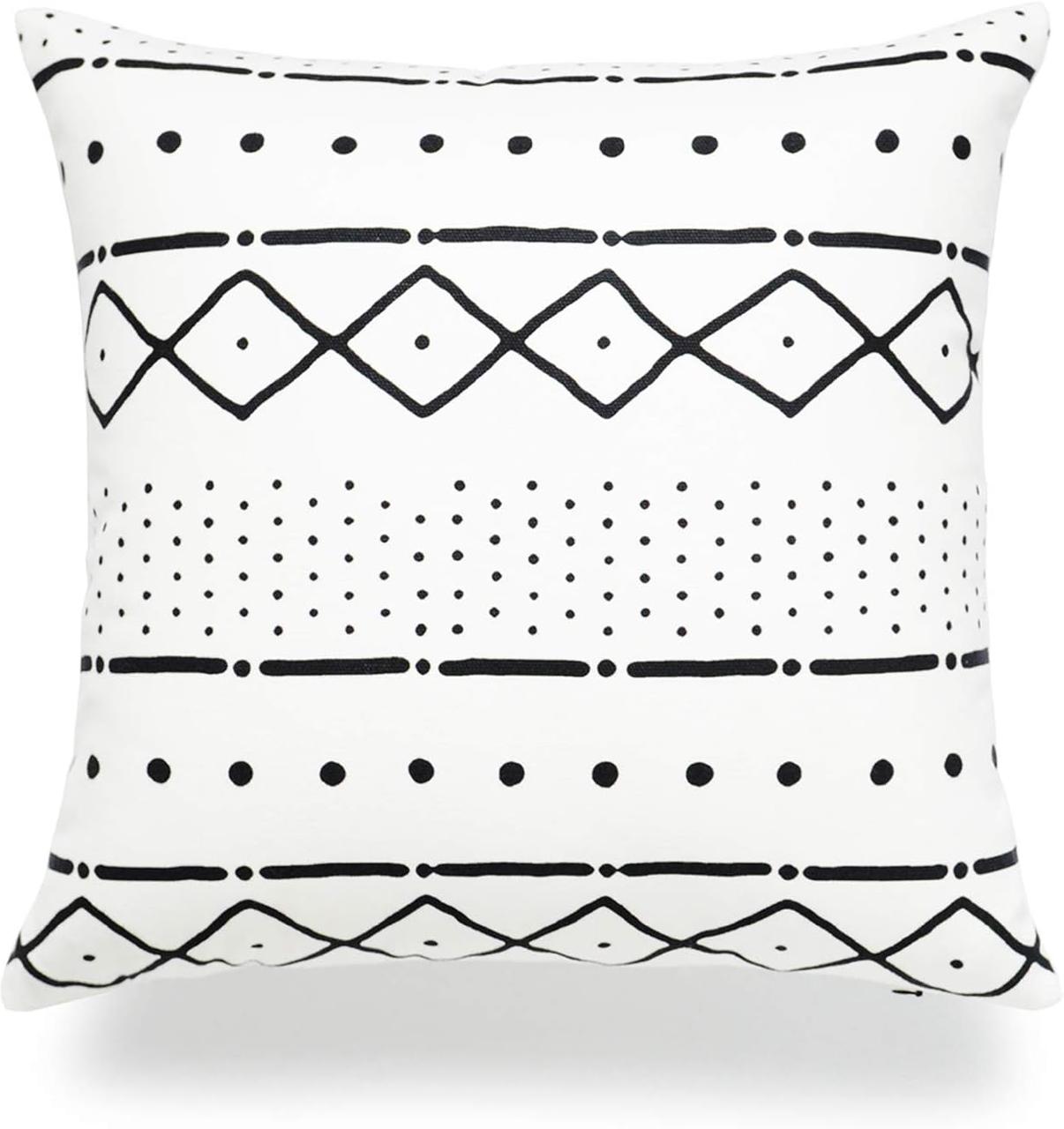 Foyaya Geometric Cushion Cover Pack of 4