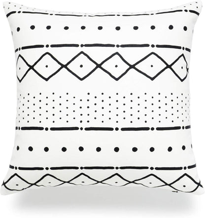 Foyaya Geometric Cushion Cover Pack of 4