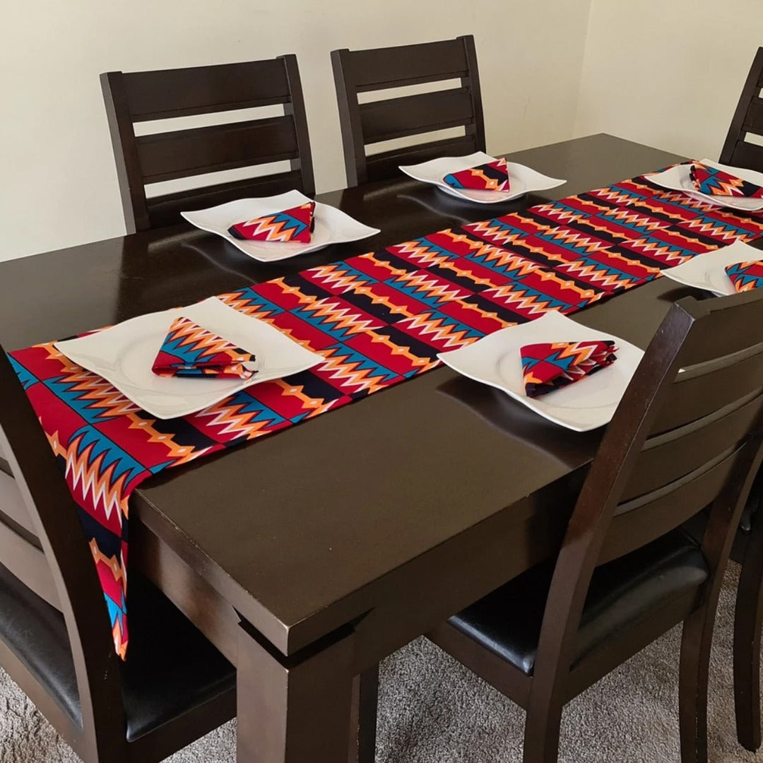 Lofaris Colorful Table Runner