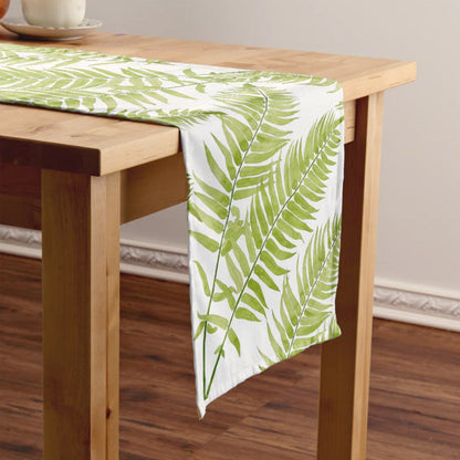 Feathery Fern Table Runner