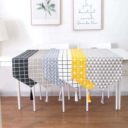 Geometric Table Runner