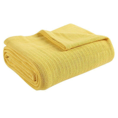 Cotton Thermal Blanket - Throws