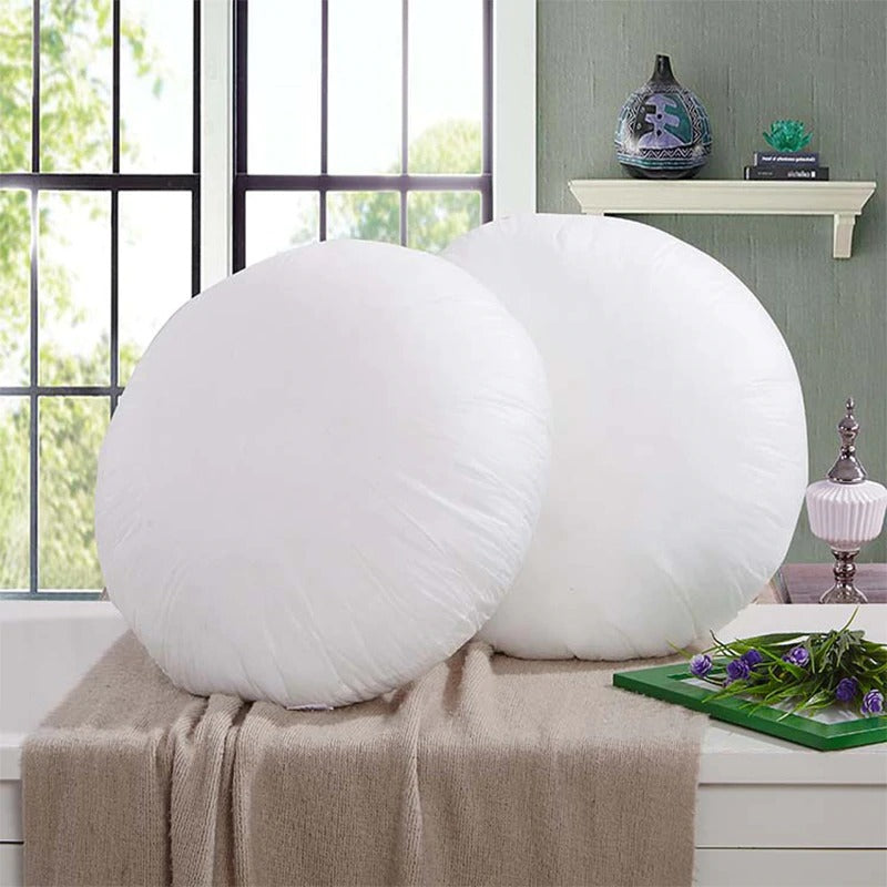 Round Filled Cushion - Pack of 2